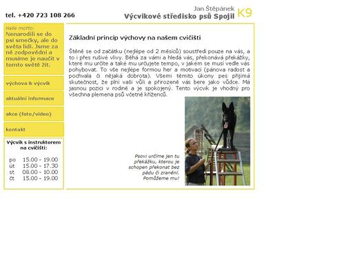 výcvik psů štěpánek