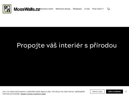 mosswalls.cz: jsme zaměřeni na moderní interiérový design ze stabilizovaného mechu. vytvářejte jedinečné dekorace s naším kopečkovým mechem. mechové obrazy mosswalls se okamžitě stanou středobodem pozornosti, kdekoliv je umístíte. ekologický produkt s minimální údržbou má životnost až 10-15 let.