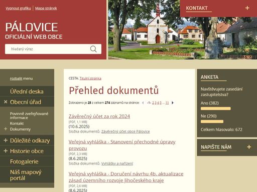 www.palovice.cz