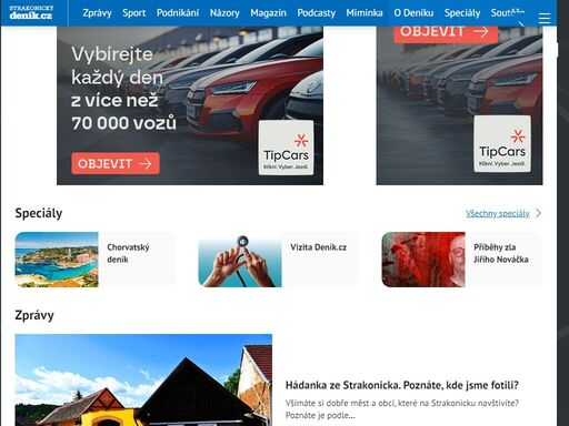 novinky a zprávy ze strakonic a okolí. nejdůležitější informace a události z jednotlivých obcí, dění v politice, kultuře, sportu i v běžném životě.