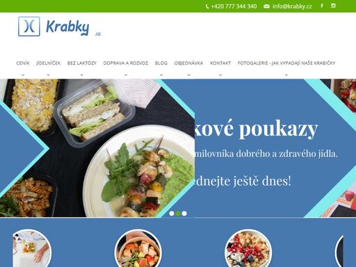 chcete si každý den vychutnat chutné a nutričně vyvážené jídlo, aniž byste museli denně vařit? pak využijte rozvoz krabiček, které pro vás denně připravuje firma krabky.cz