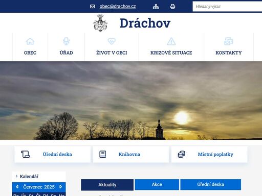 obec dráchov