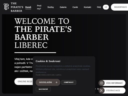 profesionální holičství v centru liberce. stylové střihy, péče o vousy, kompletní služby pro muže. rezervujte si termín online. hodnocení 5/5 hvězdiček na google.