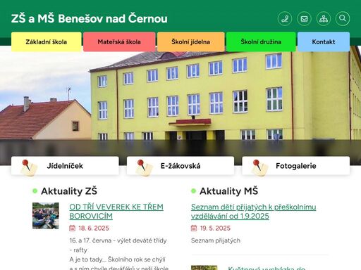 zš a mš benešov nad černou