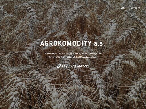 www.agrokomodity.cz