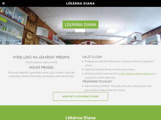 lékarna diana - jindřichův hradec