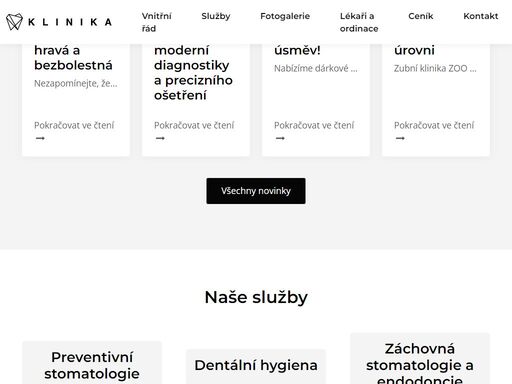 komplexní zubní péče na vysoké úrovni ve frýdku-místku - estetika, protetika, zubní hygiena, bělení zubů, parodontologie. frýdek-místek