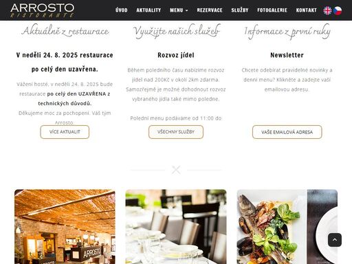 www.arrostoristorante.cz