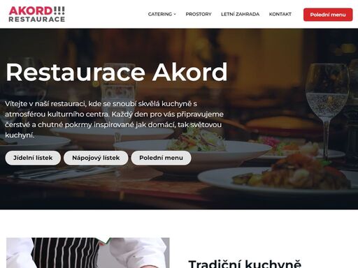 restaurace akord ostrava nabízí profesionální služby pro firmy i soukromé akce. skvělá gastronomie, individuální přístup a prvotřídní servis.