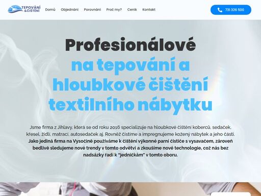 tepování a čištění textilního nábytku, koberců, sedaček, či matrací. čistíme a impregnujeme kožený nábytek a jeho části. vše bude čisté!