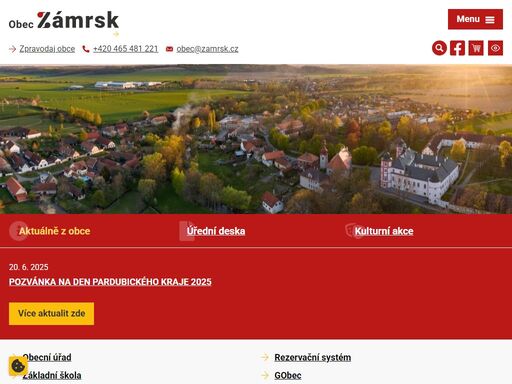 zámrsk leží asi 5 km od vysokého mýta na severozápadě okresu ústí nad orlicí u hranic s okresy pardubice (severně) a chrudim (jihozápadně).