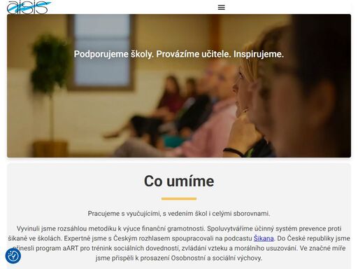 vzdělávací a tréninkové semináře, které vám pomohou zlepšovat práci ve vaší škole. jsou zaměřeny na profesionalizaci práce učitelů i vedení, práci se vztahy a obtížným chováním.
