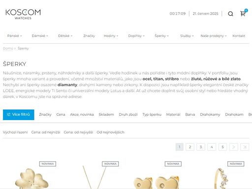 koscom: na trhu přes 30 let, zdarma doručení po praze do 3 hodin od objednání, 5 let záruka, doživotní výměna baterií, servis 5 dní v týdnu, plocha 770 m2