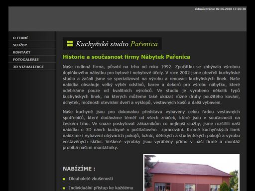 kuchyňské studio pařenica, nábytek zlín, nábytek kroměříž