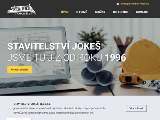 stavitelství jokeš: spolehlivý partner v pozemním stavitelství. nabízíme návrhy, projekty i realizace pro rekonstrukce, výstavbu a inženýrské sítě.