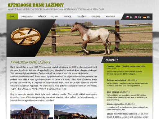 www.appaloosalazinky.cz