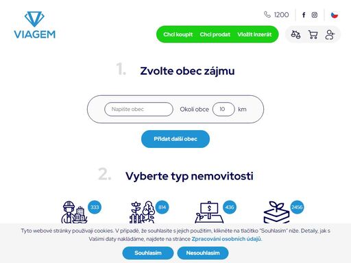 vyhledáváte-li ideální nemovitost či ornou půdu, viagem je vaším průvodcem. prozkoumejte širokou nabídku inzerátů s nemovitostmi včetně parcel a orné půdy, které splní vaše požadavky. s naším expertním týmem a rozsáhlým portfoliem se stává hledání nového domova či investiční příležitosti jednodušším a efektivnějším. navštivte nás ještě dnes a objevte svůj nový kousek ráje!