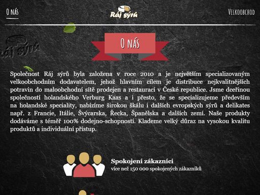 ráj sýrů - váš sýrový specialista