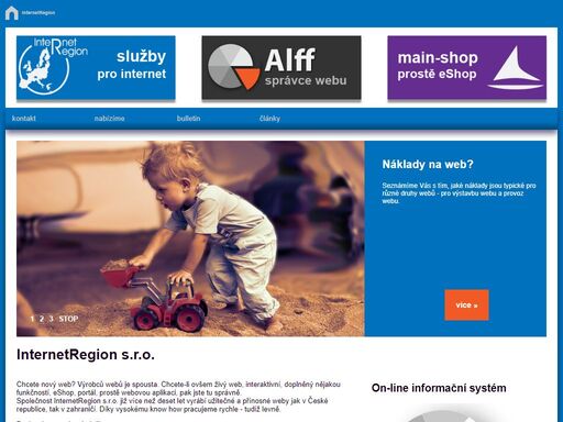 webdesign, vývoj a výroba internetových programů, redakční systémy, internetové obchody - eshopy 