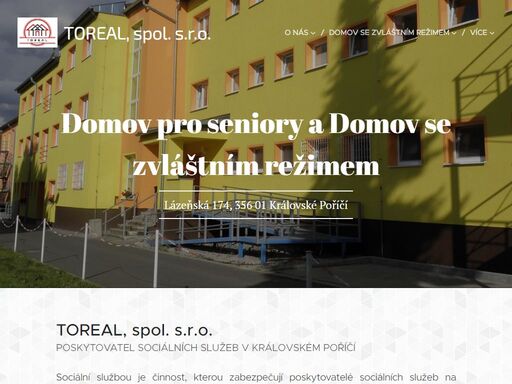 poskytovatel sociálních služeb v královském poříčí