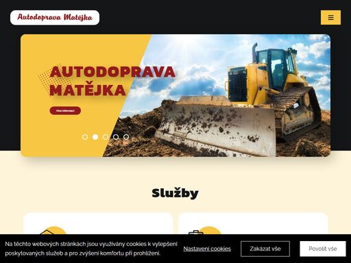 po dlouhých letech různých pronájmů se podařilo koupit firmě autodoprava matějka, s.r.o. bývalý statek jzd sokolnice, který prošel rozsáhlou rekonstrukcí. postavili jsme profesionální zázemí v nové administrativní budově. v areálu firmy se nachází deponie odpadů stavební sutě nadále je i možnost ukládat objemný odpad, který zde třídíme. v provozovně je možné zakoupit písky, štěrky , oblázky, recykláty, zem. substrát, černozem, mulčovací kůru a štěpku. strojní nakládka i na malé přívěsné vozíky zajištěna. samozřejmostí je i možnost objednání dopravy těchto materiálů.