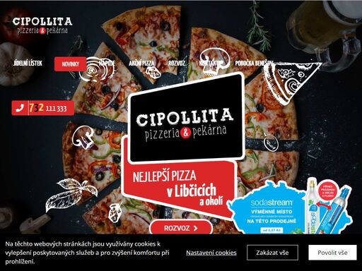 pizzeria cipollita má pobočku ve městě libčice a pyšní se širokou nabídkou pizzy a chlebíčků. naše pizzy jsou dělané vždy s láskou a z čerstvých potravin. naši zákazníci jsou u nás vždy vřele vítáni, pokud máte chuť na kvalitní pizzu ještě horkou z pece, tak se zastavte, rádi vás obsloužíme.