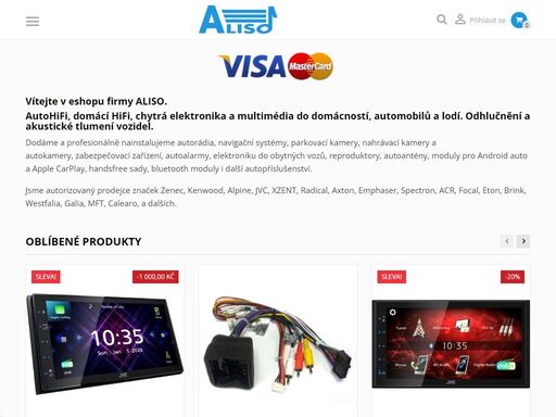 aliso - hifi, chytrá elektronika a multimédia do domácností, automobilů a lodí. odhlučnění a akustické tlumení vozidel. tažná zařízení.