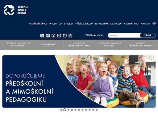 jsme střední škola v ostravě s velmi žádanými studijními programy a obory. rozvíjíme osobnosti našich studentů a dbáme na jejich uplatnitelnost v praxi. staňte se součástí unikátního přístupu prigo.
