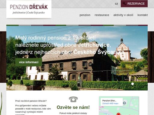 malý rodinný pension z 19. století naleznete uprostřed obce jetřichovice, jedné z nejhezčích obcí českého švýcarska.