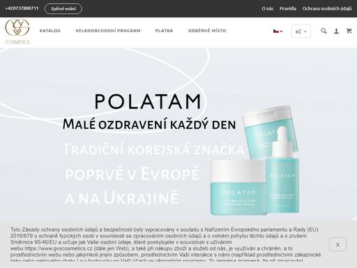 gvscosmetics - internetový obchod s korejskou kosmetikou v české republice