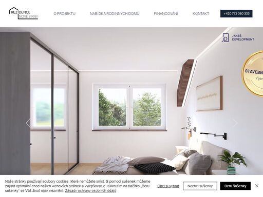 residenční vilové domy na dosah prahy. vyjímečné bydlení spjaté s přírodou. residence nové jirny od jakes development.