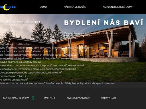 bydlení nás baví! výstavba nízkoenergetických domů, dřevostavby, chaty, chalupy, bytové rekonstrukce. ze starého bytu, do nového domku! bydlení v krkonoších, interiéry, nábytek, kuchyně, dveře a podlahy. vše pro lepší bydlení.