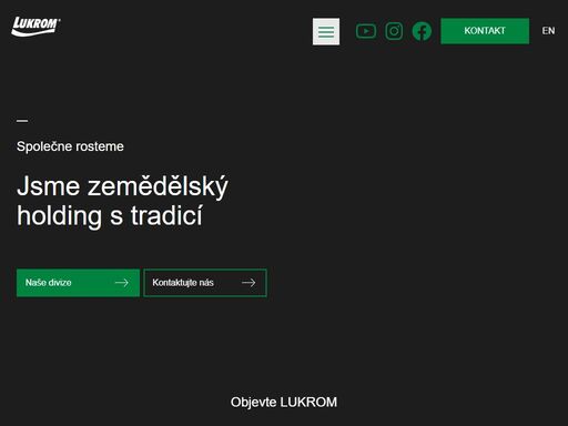 lukrom, spol. s r.o. - komplexní služby v zemědělství