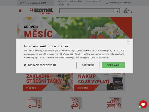 stavební materiály pro vaší stavbu, střechy, fasády a izolace od profesionálního prodejce stavebních materiálů, který staví na znalostech.