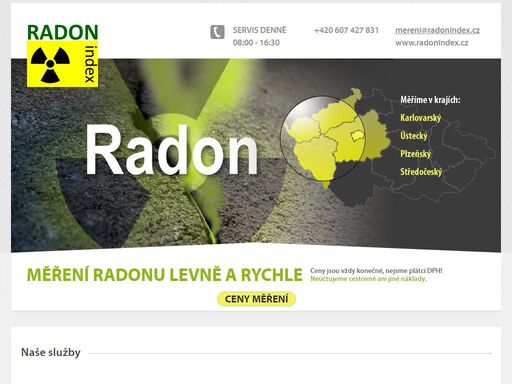 nabízíme nejrychlejší a najlevnější měření radonu v karlovarském, plzeňském, ústeckém a středočeském kraji. navrhneme vám protiradonová opatření a postavíme protiradonovou základovou desku.