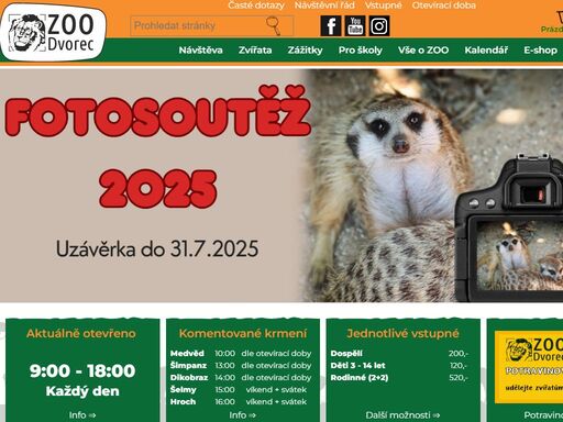 soukromá zoologická zahrada na jihu čech