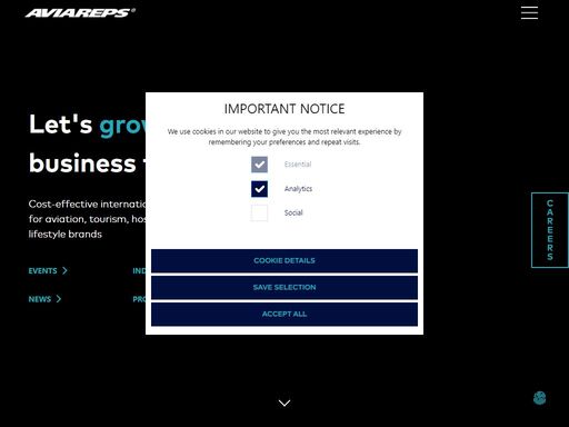 aviareps is the leading airline gsa providing global sales, marketing, and representation services for airlines. we help carriers expand market reach, drive bookings, and grow revenue worldwide.