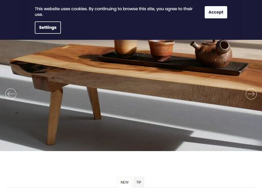 welcome to my slow wooden world. i'm tomas heller, a woodworker inspired by japanese design and the world of tea. my work reflects the balance, simplicity, and craftsmanship found in traditional tea culture.
i specialize in custom-made tea tables, benches, trays, boxes, and other bespoke furniture designed for fresh,…