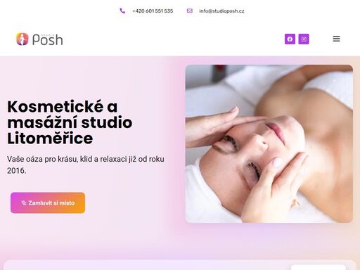 nabízíme masáže, laserová ošetření, procedury hubnutí či omlazení pokožky, manuální a přístrojová lymfodrenáž. přijďte k nám zažít relax a krásu.
