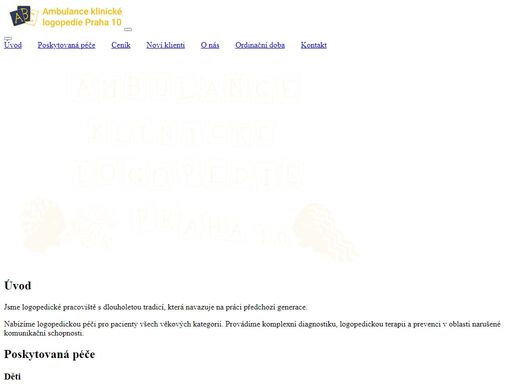 www.logopediepraha10.cz