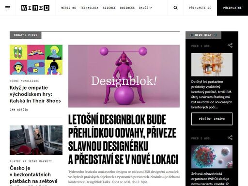 wired je nejznámější technologický magazín světa, který ukazuje, jak technologie mění naše životy – od byznysu, vědy, zdraví až po kulturu a design.
