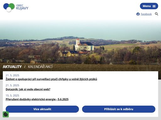obec kujavy se nachází asi 3 km od města fulneku.