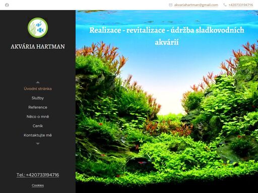 provádíme čištění, realizaci a kompletní údržbu vašeho akvária. rádi vám poradíme s výběrem rostlin a živočichů do akvária.