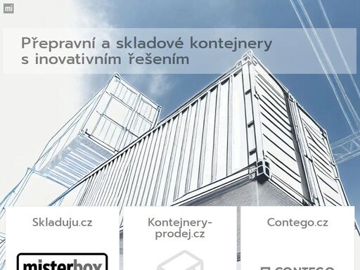 přepravní a skladové kontejnery s inovativním řešením