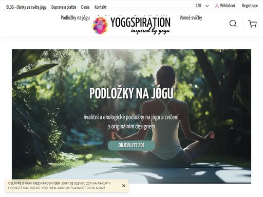 nejlepší podložky na jógu a cvičení. ekologické materiály, styl, kvalita a pohodlí pro tvou jógovou praxi. yoggspiration