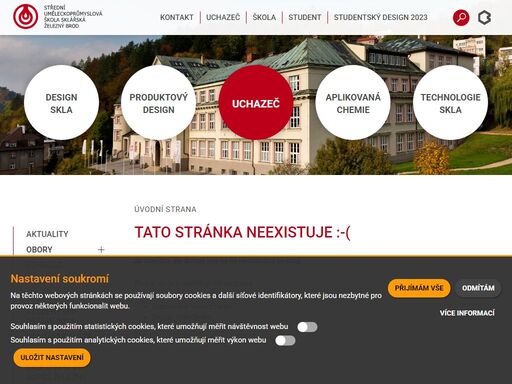 střední uměleckoprůmyslová škola sklářská