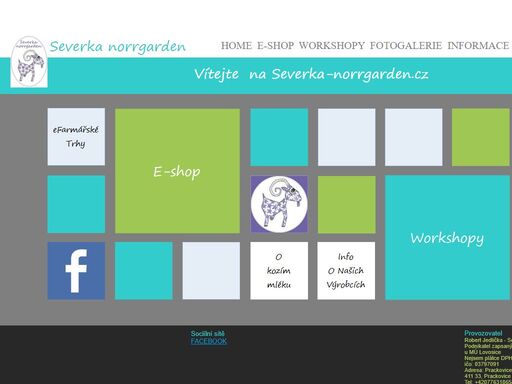 přírodní kosmetika, mýdla, koupelové soli, kosmetika s kozím mlékem,
workshopy pro školy