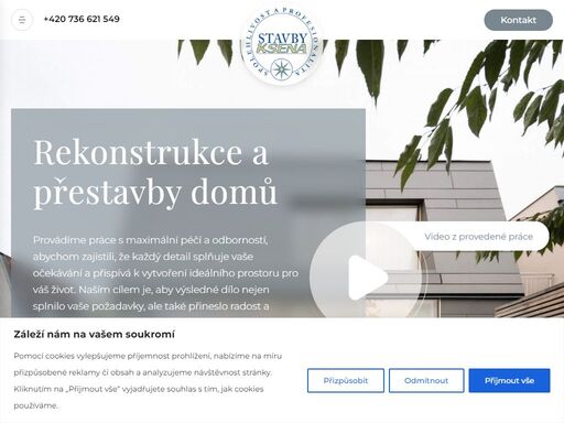 spolehlivá stavební firma na kompletní rekonstrukce a přestavbu rodinného domu praha a středočeský kraj s důrazem na kvalitu, terminy realizaci a stavbu na klič