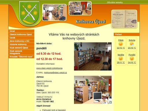 čtenáři si mohou vybírat z celé řady pěkných knih a to  nejen beletrii, detektivky nebo klasickou  literaturu,  ale  také  naučná  literatura  je  zastoupená  velkým množstvím knih.  každý  si  může vybrat  podle svého zájmu a  koníčků.