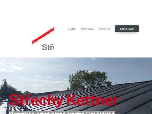 josef kettner, strechy komplet, strechy kettner, pokryvacstvi, klempirstvi kettner